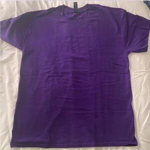 Gildan Heavy Cotton Rich Purple Tee